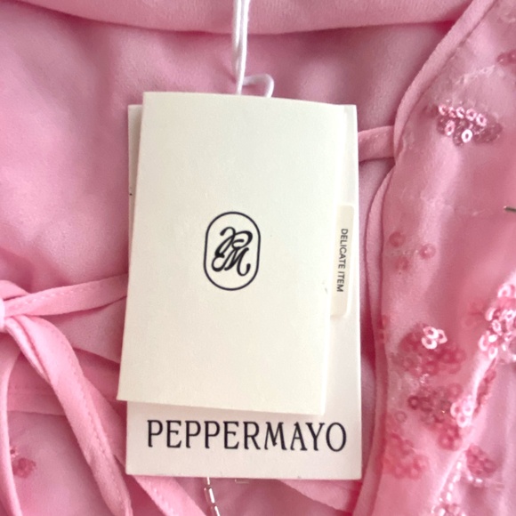 Elegant Pink Halter Dress - Picture 12 of 15